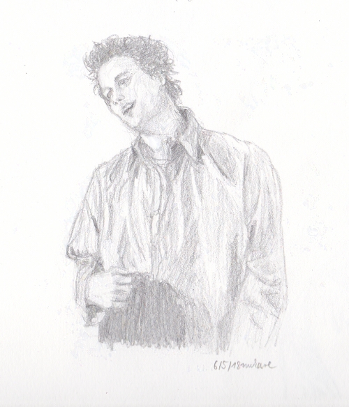 sketch of a man
